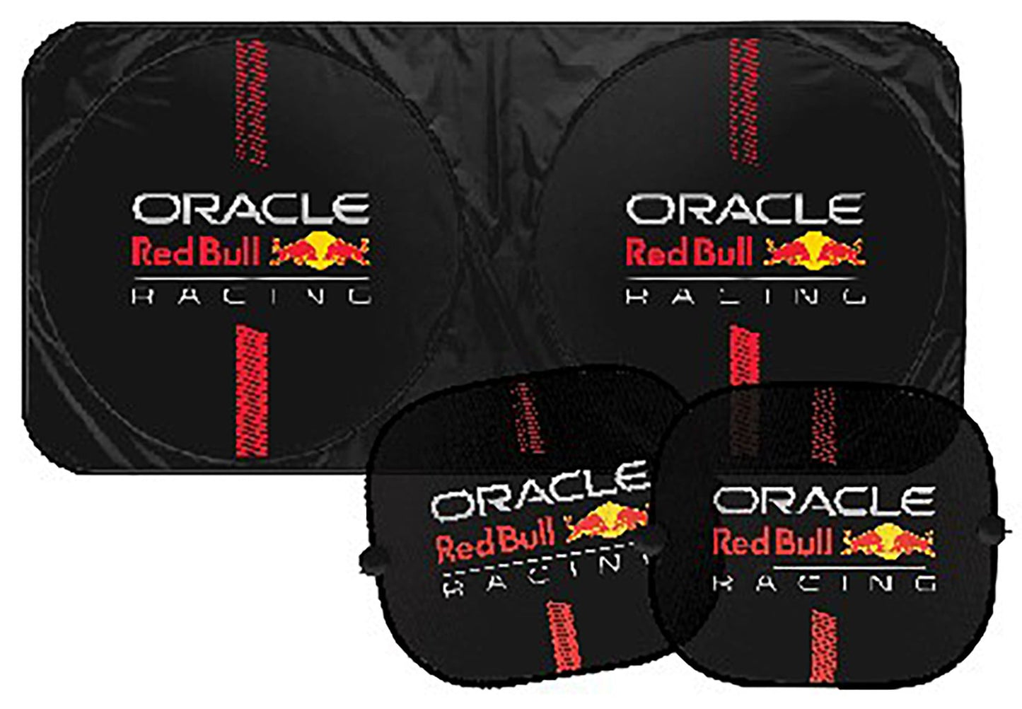 RED BULL RACING Set parasole e coppia tendine laterali Powerbar