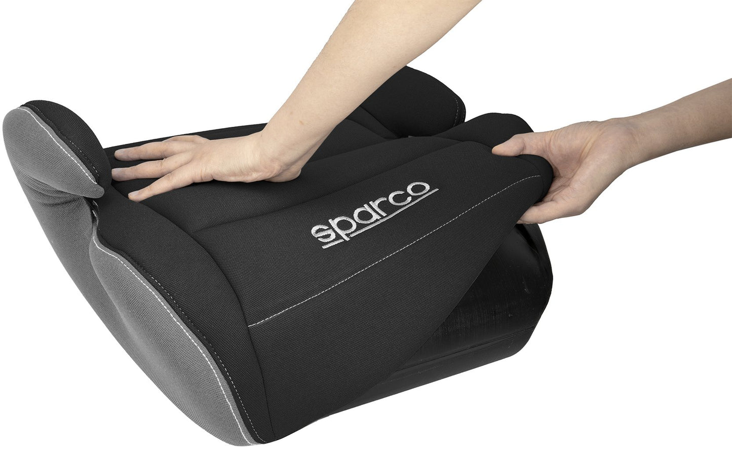 SPARCO Alzabimbo Nero/Grigio 125-150 I-Size R129 Alzatina Auto Bambini 125-150cm