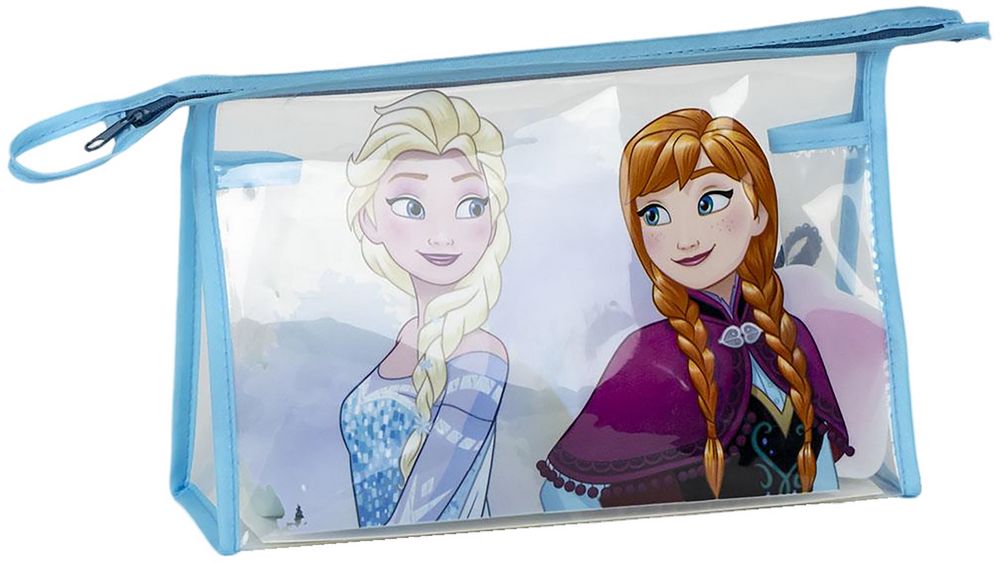 Frozen Elsa e Anna Set 3 Pz Asilo: Asciugamano, Spazzola e Bicchiere