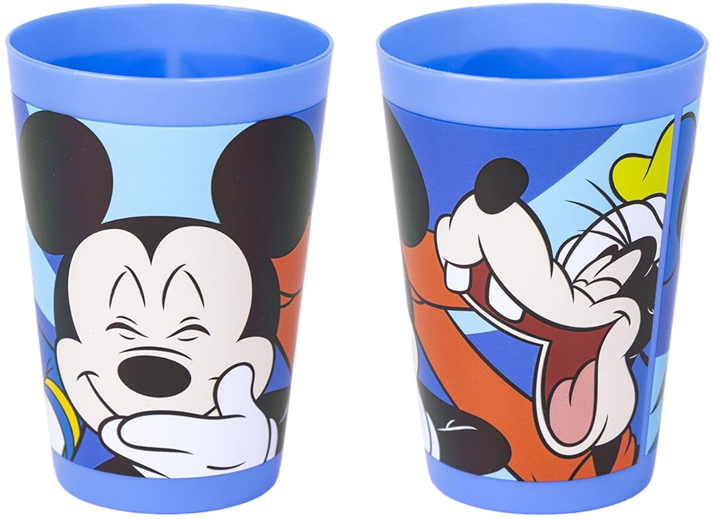 STOR Disney Mickey Mouse Set 3 Pz Asilo Asciugamano Spazzola e Bicchiere Auto