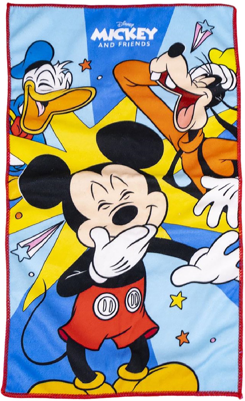STOR Disney Mickey Mouse Set 3 Pz Asilo Asciugamano Spazzola e Bicchiere Auto