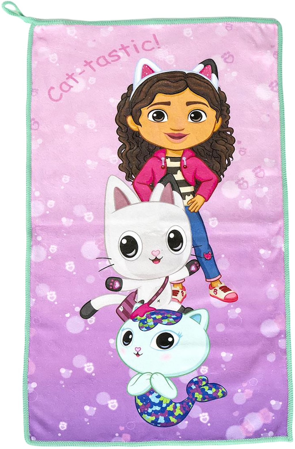 STOR Gabby's Dollhouse Set 3 Pz Asilo: Asciugamano, Spazzola e Bicchiere