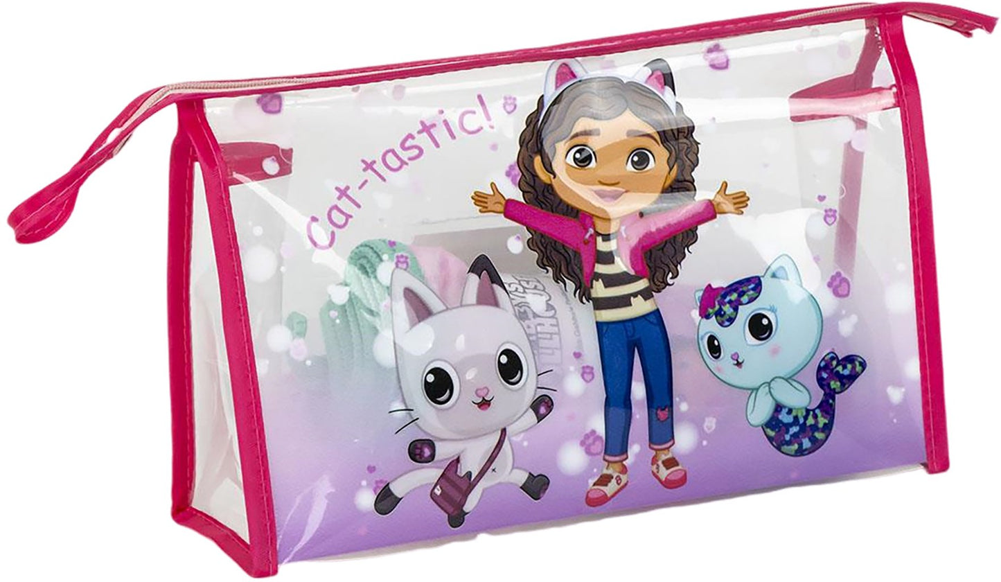 Gabby's Dollhouse Set 3 Pz Asilo: Asciugamano, Spazzola e Bicchiere