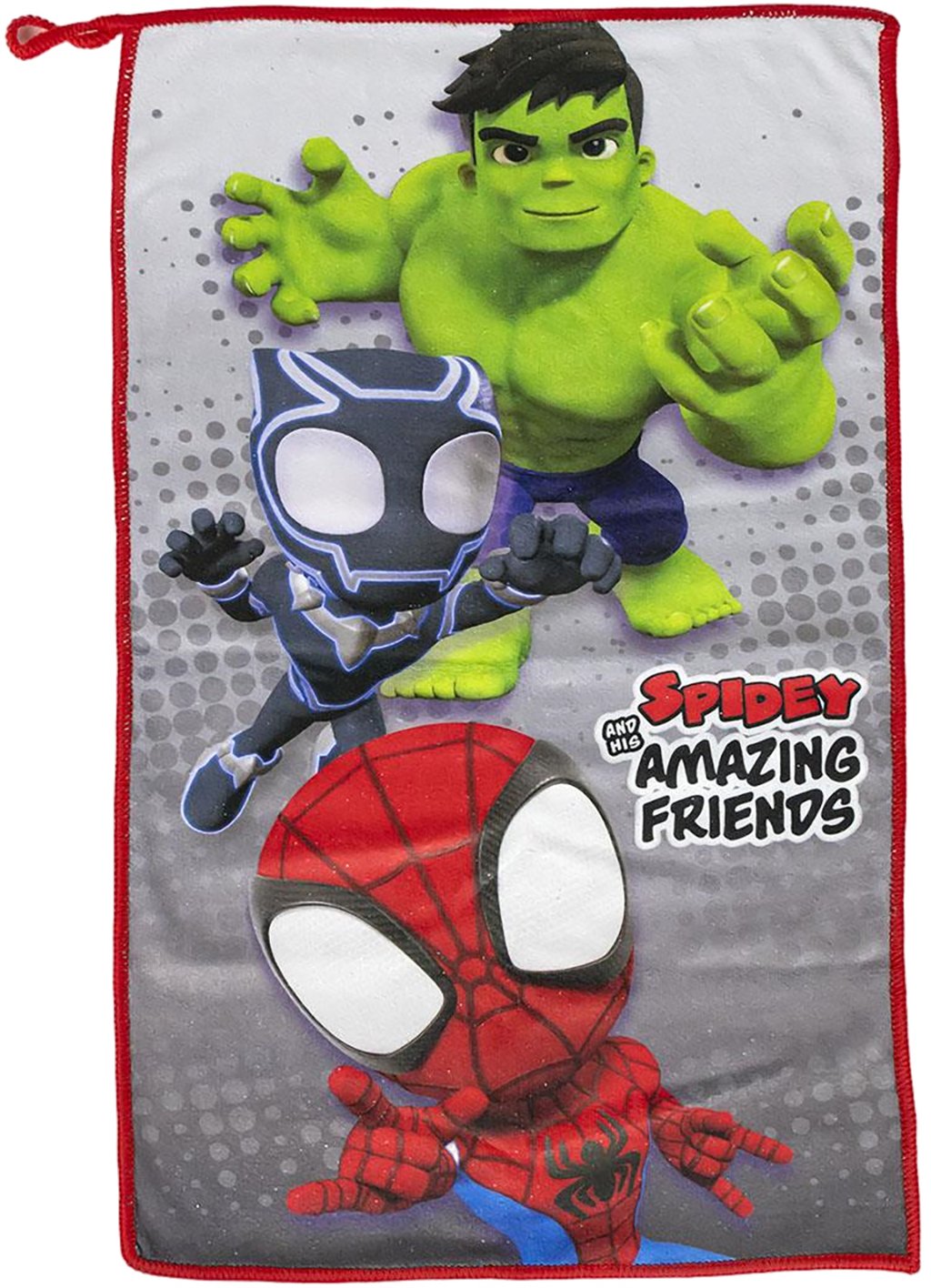 STOR Marvel Spidey & Friends Set 3 Pz Asilo: Asciugamano, Spazzola e Bicchiere