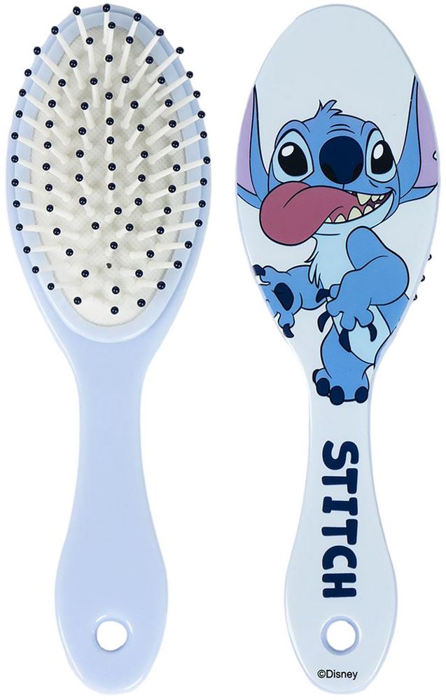 Stitch Set 3 Pz Asilo: Asciugamano, Spazzola e Bicchiere