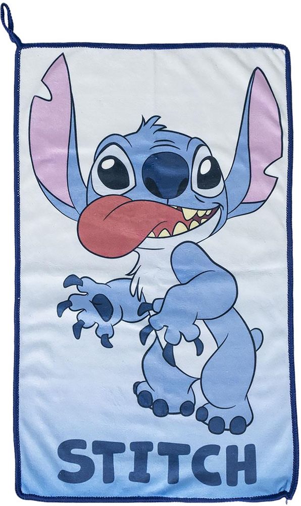 Stitch Set 3 Pz Asilo: Asciugamano, Spazzola e Bicchiere