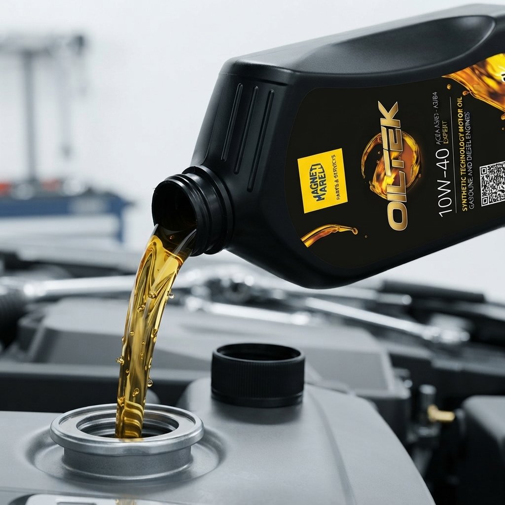 MAGNETI MARELLI Oiltek 10W40 A3/B4 Olio Lubrificante motore sintetico 1L ad alte