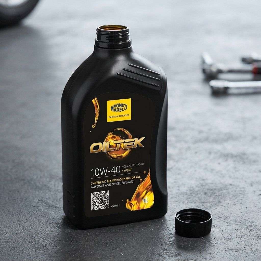 MAGNETI MARELLI Oiltek 10W40 A3/B4 Olio Lubrificante motore sintetico 1L ad alte