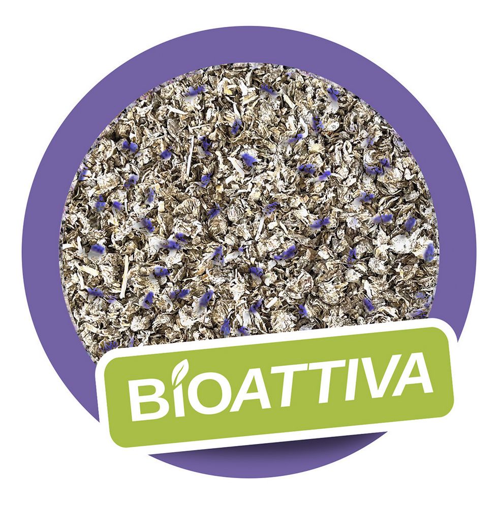 Lettiera Gatto Bioattiva alla Lavanda Paglianatura 2,4 KG/6 LT - Naturale, Ecologica e Anti-Odore