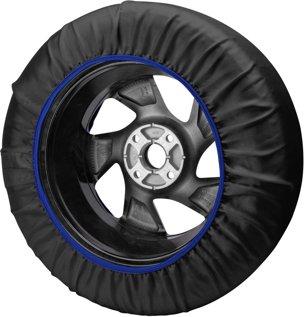 SPARCO Set di 2 Calze da Neve in Tessuto Nero Taglia XXL Facili Montare