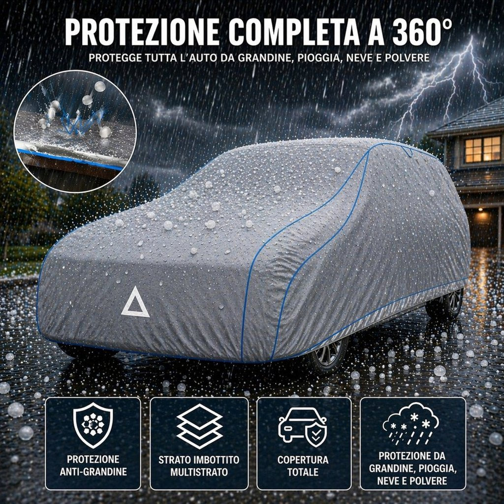 GEV Telo antigrandine auto completo l ? Copertura Impermeabile Totale
