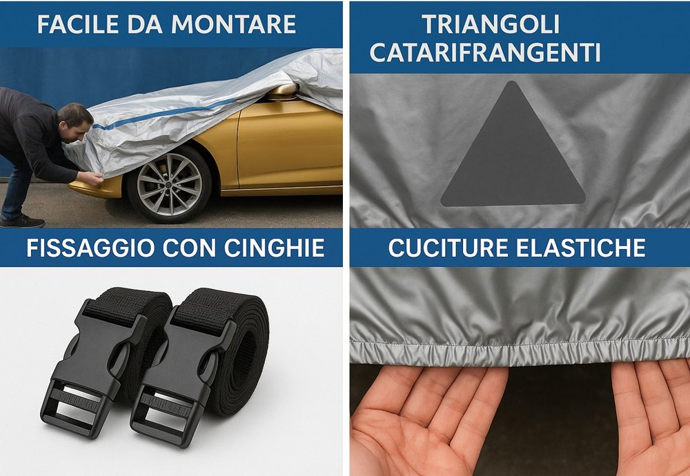 Telo antigrandine standard m  copertura impermeabile completa