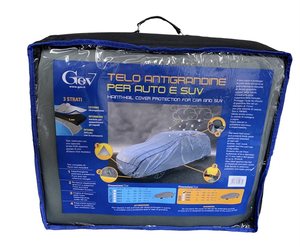 Telo antigrandine standard xxl  copertura impermeabile completa