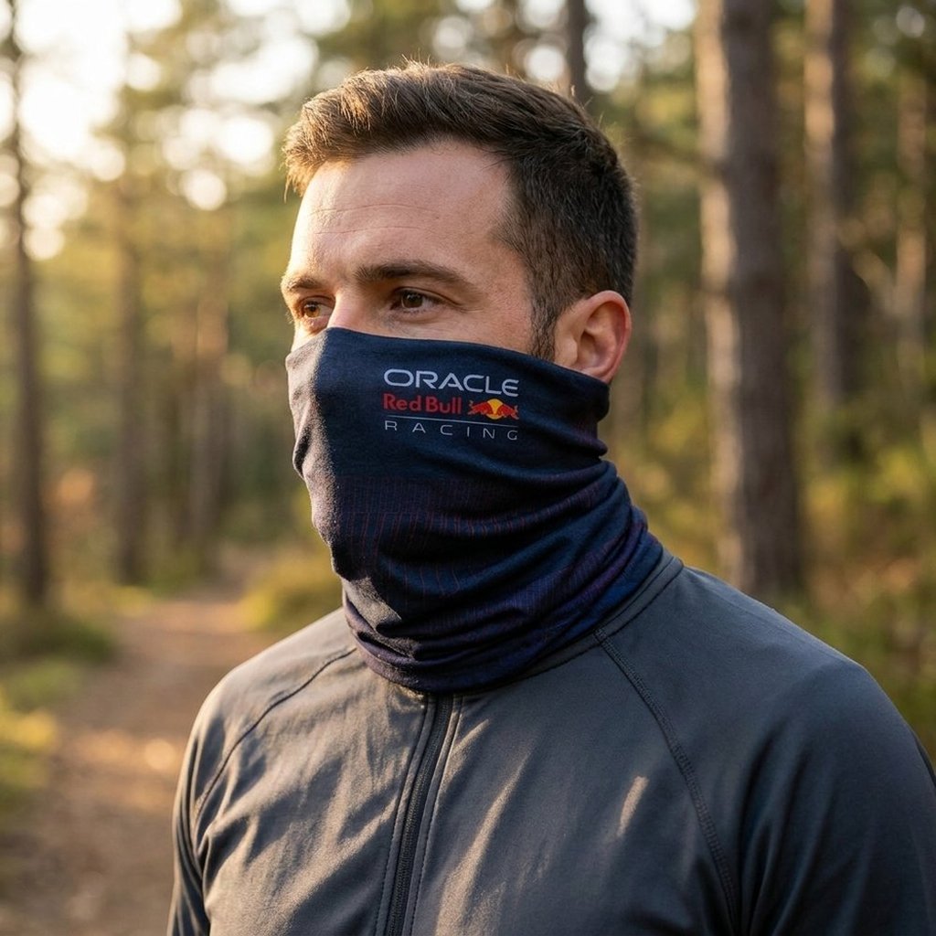 RED BULL Bandana ORBR 1H OS 24 Scaldacollo Multifunzione Unisex Auto Viaggio