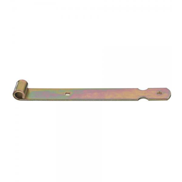 Bandella con occhiolo  10 x 300 mm. - zincato giallo