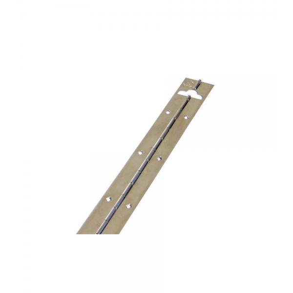 Cerniera a metraggio - 400 x 32 mm. - nichelato