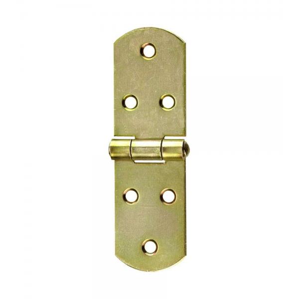 Cerniere a biscotto 200 x 38 mm. - zincate giallo - 1 pz.