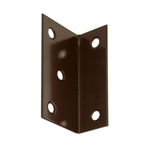 Angolari plastificati 75 x 40 x 25 mm. - marroni - 1 pz.