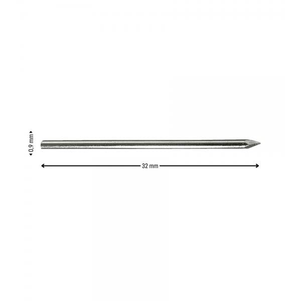 Spilli senza testa 0,9 x 32 - 300 pz.