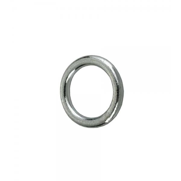 Anello tondo saldato  3 x 20 mm. in acciaio zincato - 12 pz.