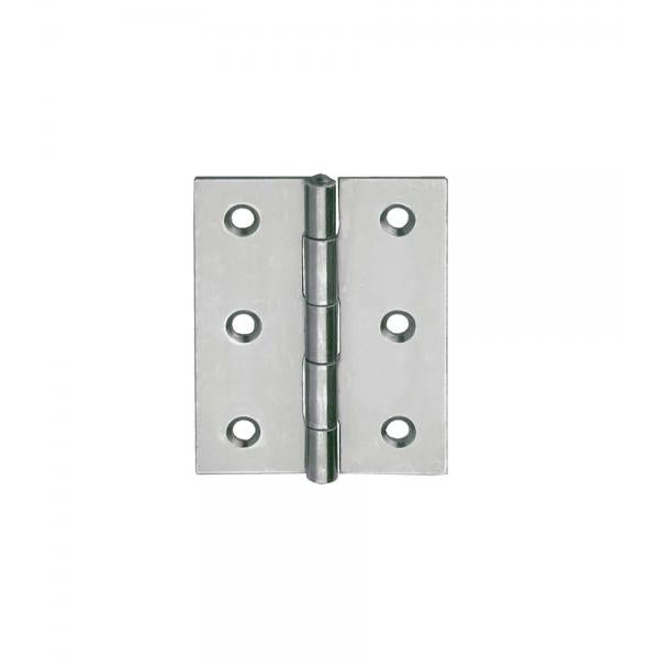Cerniere piane Inox 60 x 46 mm. - 2 pz.
