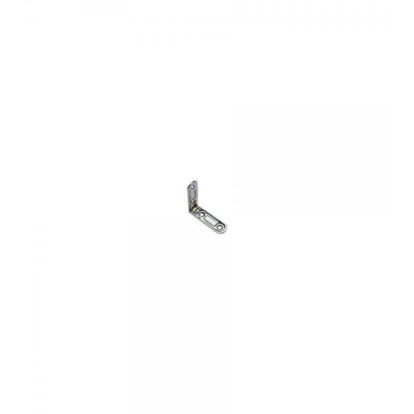 Lastrine ad angolo Inox 60 x 60 x 15 mm. - 4 pz.