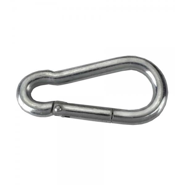 Moschettone per pompiere Inox 80 mm. - 1 pz.