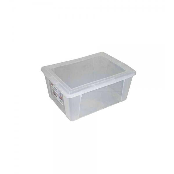 CONTENITORE C/COPERCHIO TRASP. LT.15 CM.39X29X17H (XL)