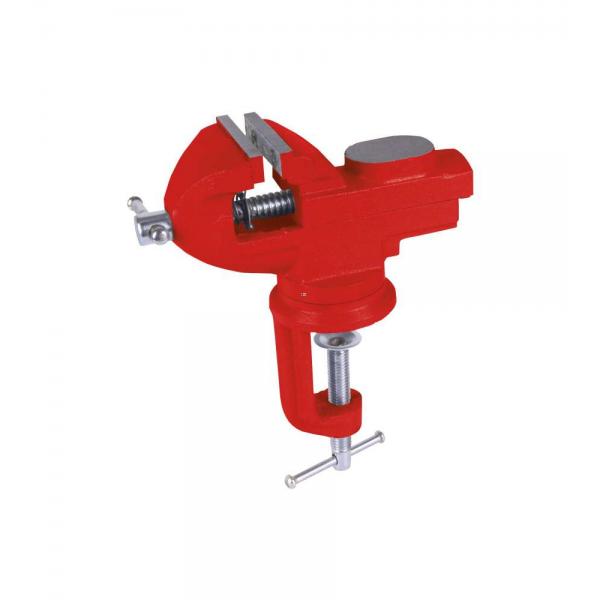 Morsa da banco girevole a galletto 60 mm.