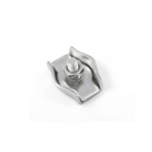 Morsetto "Simplex" per funi  8 mm. acciaio zincato