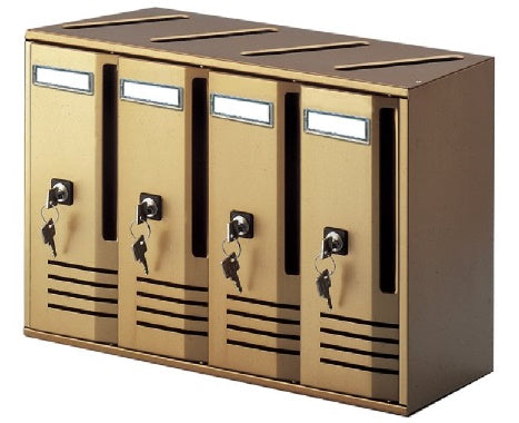 CASELLARIO POSTALE CUBO 5 CASSETTE BR. C5 CM.52X30X17,5