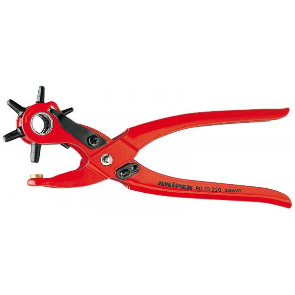 PINZA KNIPEX A FUSTELLA ROSSA MM.220 ART.9070220