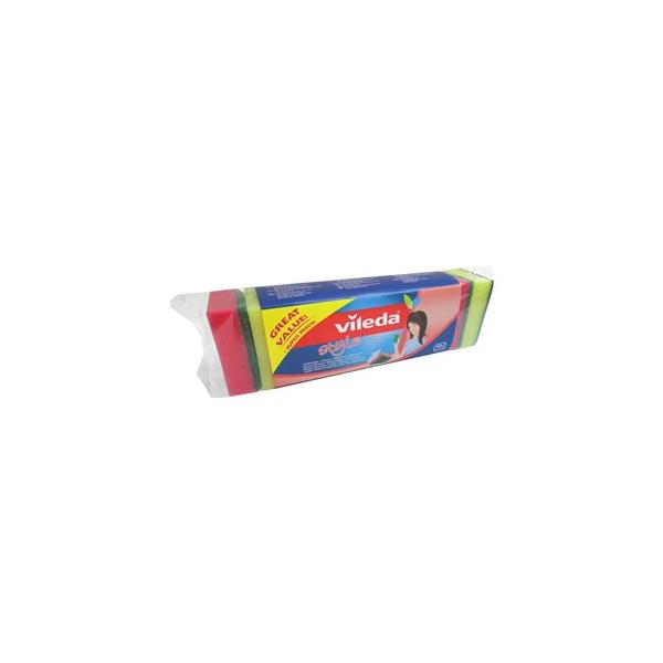 VILEDA SPUGNA FIBRA STYLE CNF 10PZ ART.134102