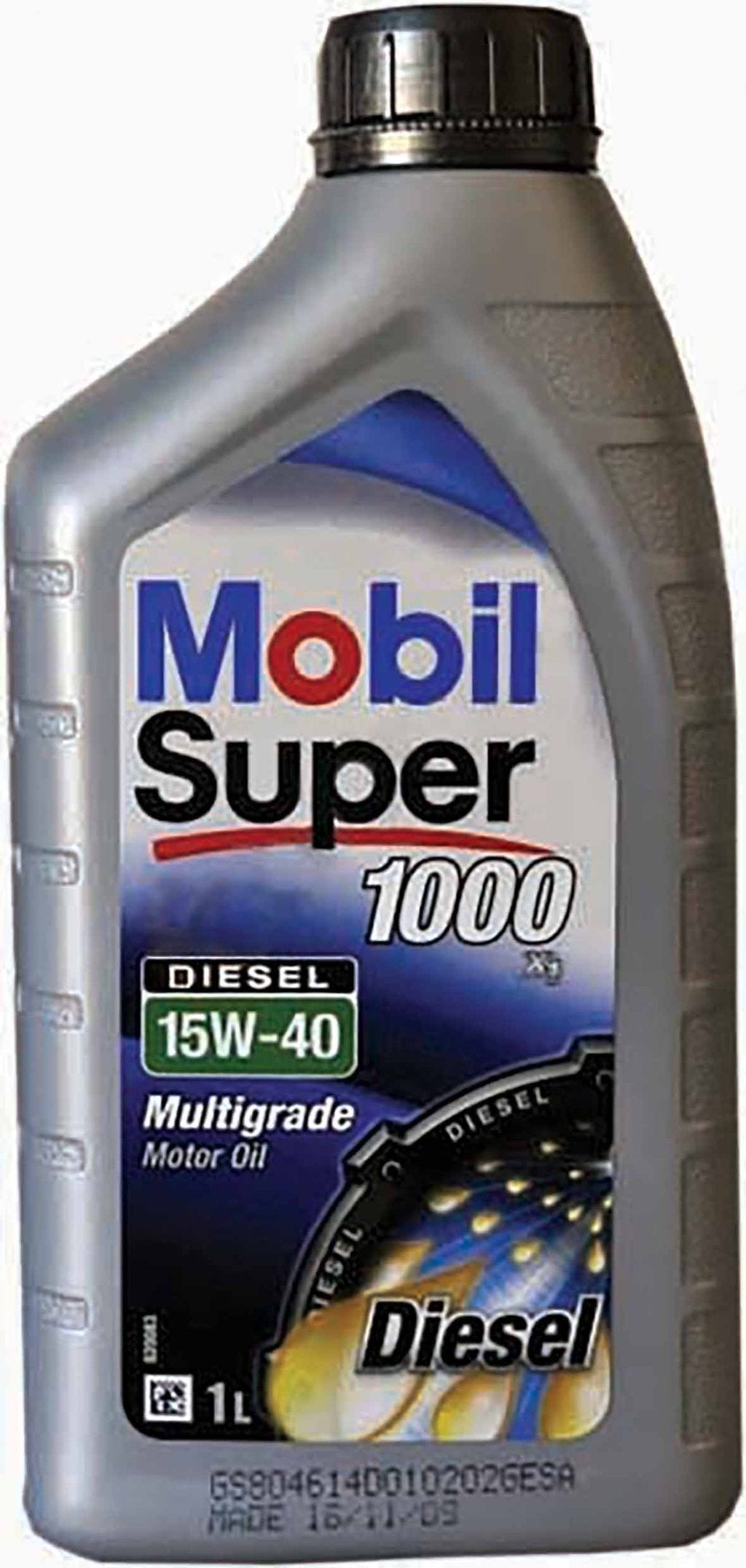 MOBIL Olio SUPER1000 DSL lubrificante minerale 1L 15W/40 per motore e a diesel