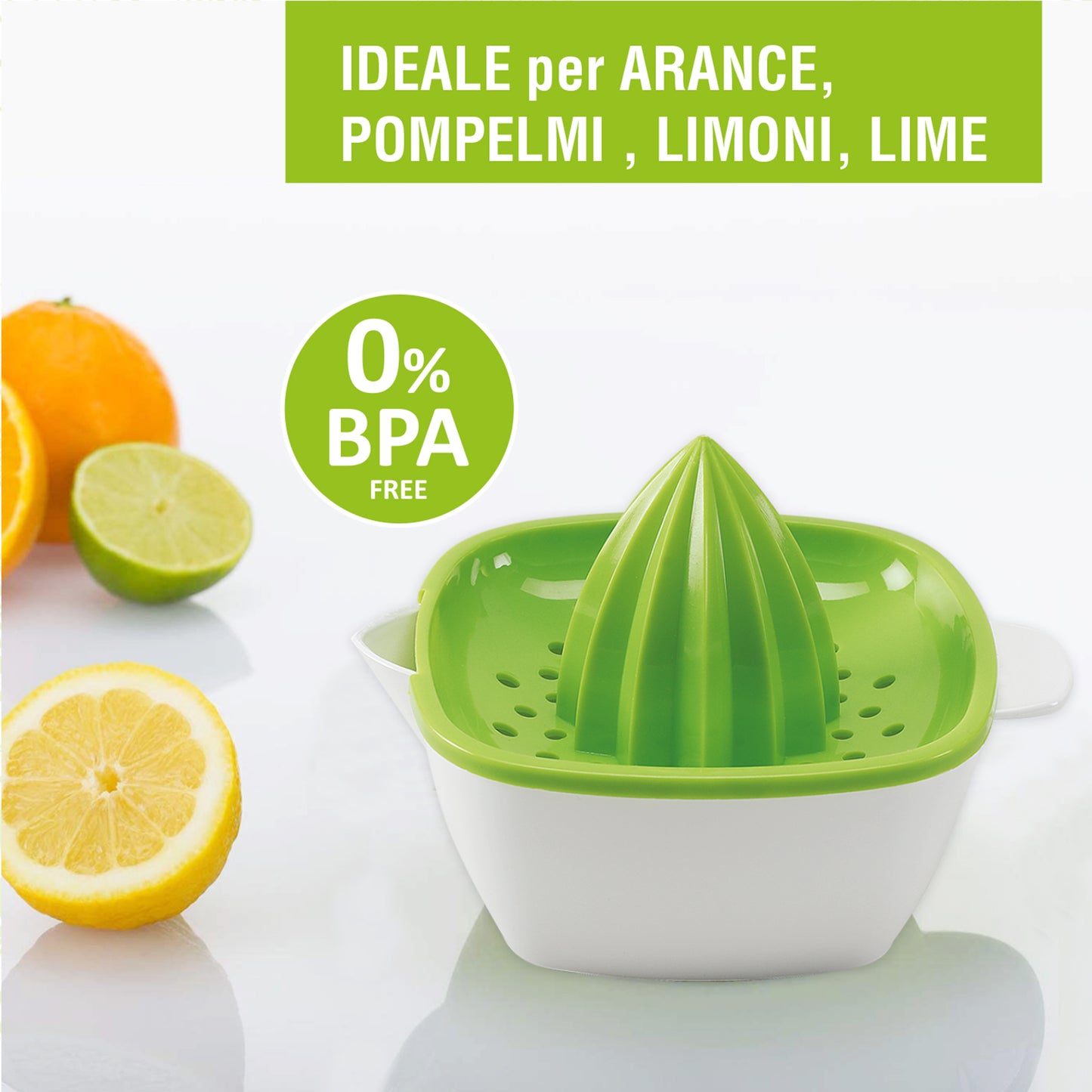 COSMOPLAST Spremiagrumi, spremi limoni. 100% Made in Italy Accessorio Originale