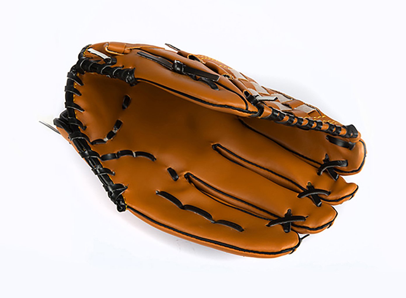 BODYLINE Guanto da Baseball in Pelle Sintetica Resistente Imbottito Auto