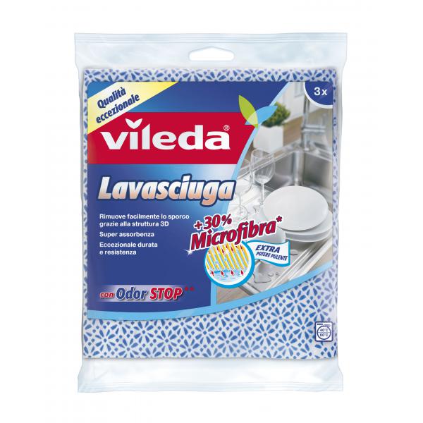 VILEDA PANNI MULTIUSO LAVASCIUGA SET 3PZCM.36X34 ART.141300