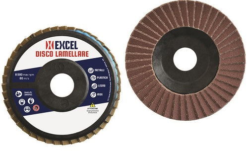 DISCO LAM.RADIALI CORINDONE GR.120 MM.115 EXCEL