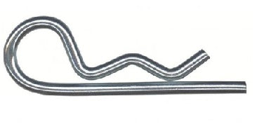 COPPIGLIE A MOLLA 2X50 ACC.ZINC. confezione da PEZZI 100