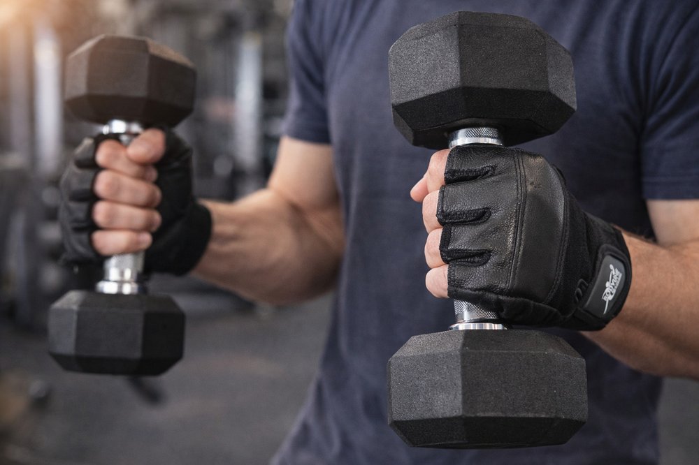 Guanto Pesistica in Pelle Resistente e Confortevole per Allenamento e Palestra