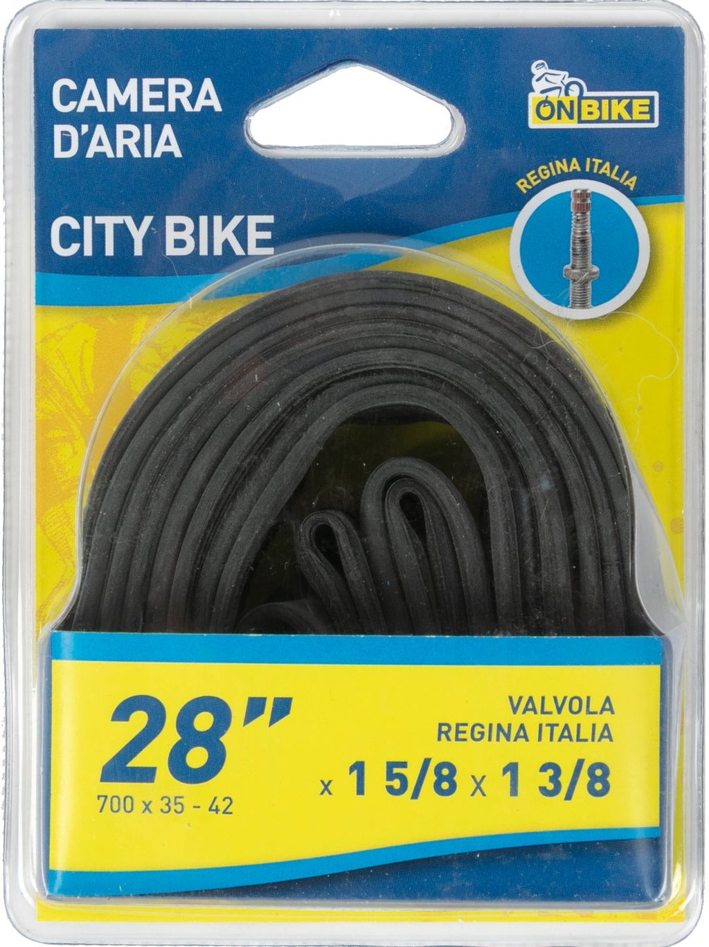 ON BIKE Camera d?Aria Bici 28" x 1 5/8 x 1 3/8 (700x35-42c) ? E.T.R.T.O.
