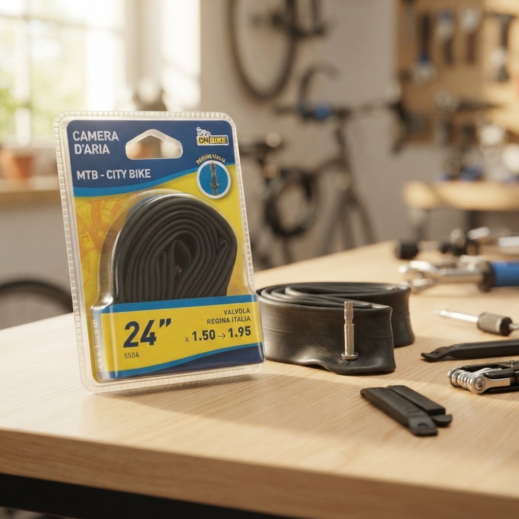 ON BIKE Camera D'Aria MTB-City Bike 24" 1.50-1.95 Valvola Regina Italiana
