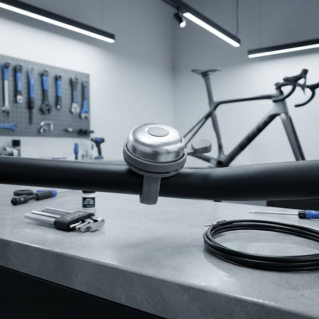 ON BIKE Campanello Bici New Universale In Plastica Antiurto