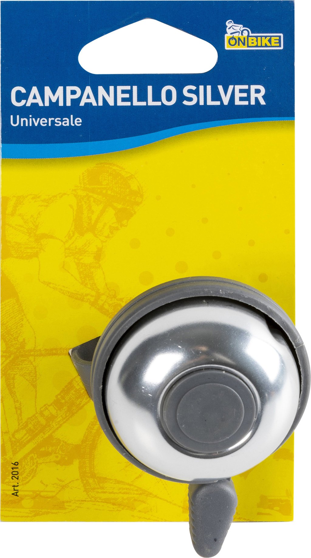 ON BIKE Campanello Bici New Universale In Plastica Antiurto