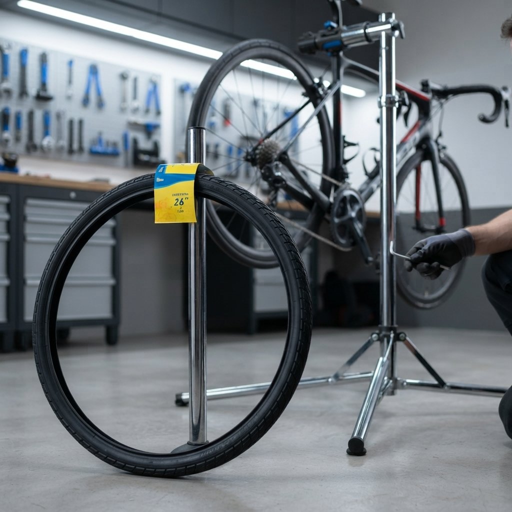 ON BIKE Copertura Bici Donna 26" X 1 3/8 Resistente Per City Bike