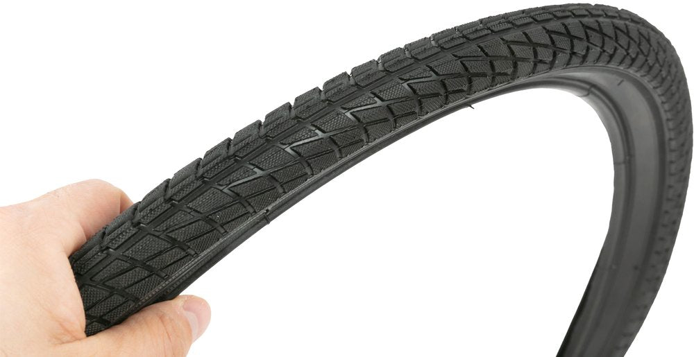 Copertura nera per ruota bici adulto copertone 20 pollici x 1,75