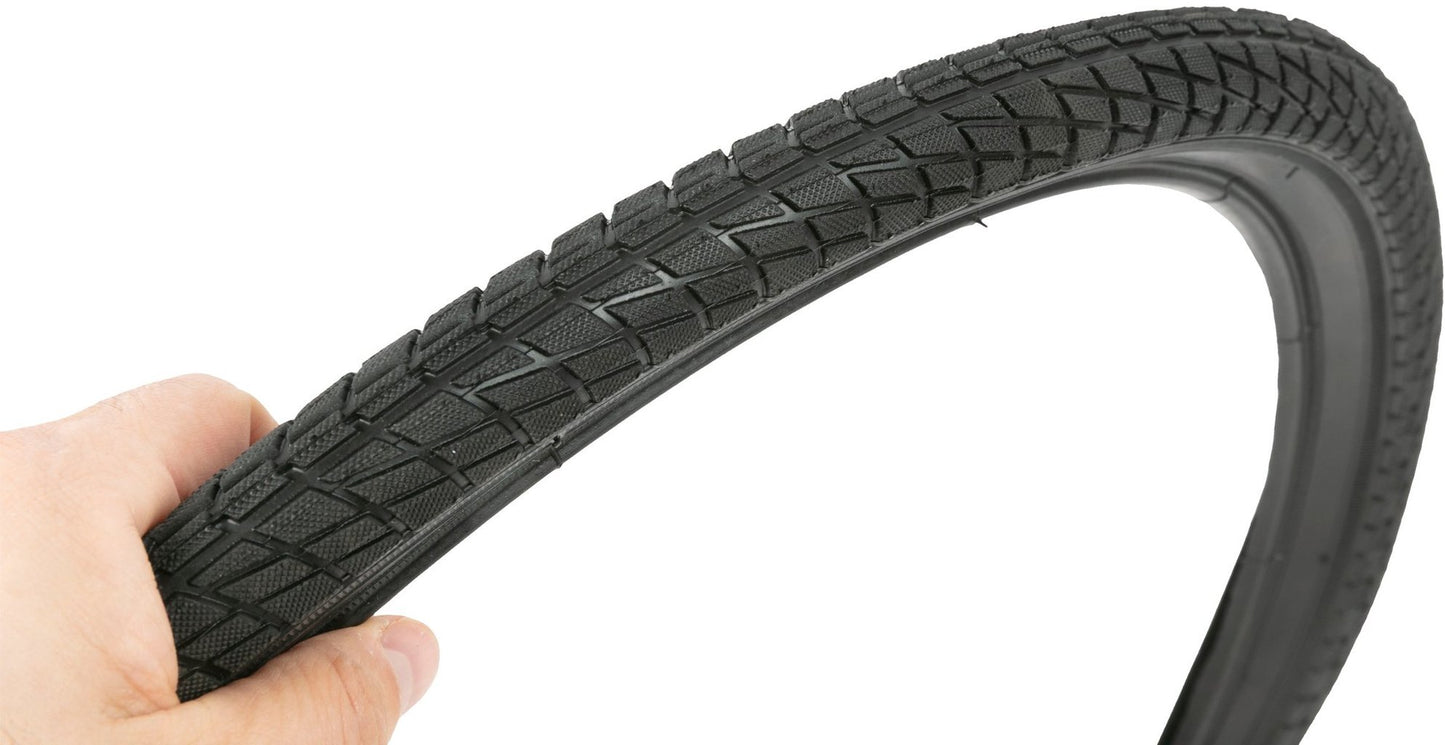 ON BIKE Copertura nera per ruota bici adulto copertone 20 pollici x 1,75