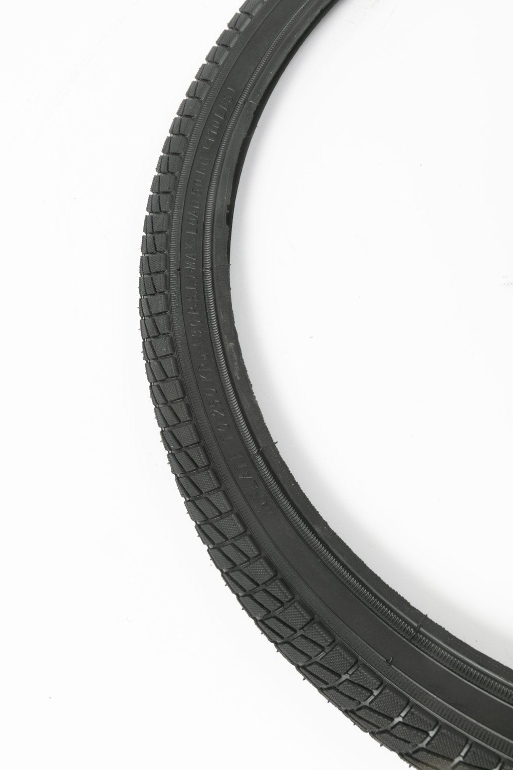 ON BIKE Copertura nera per ruota bici adulto copertone 20 pollici x 1,75