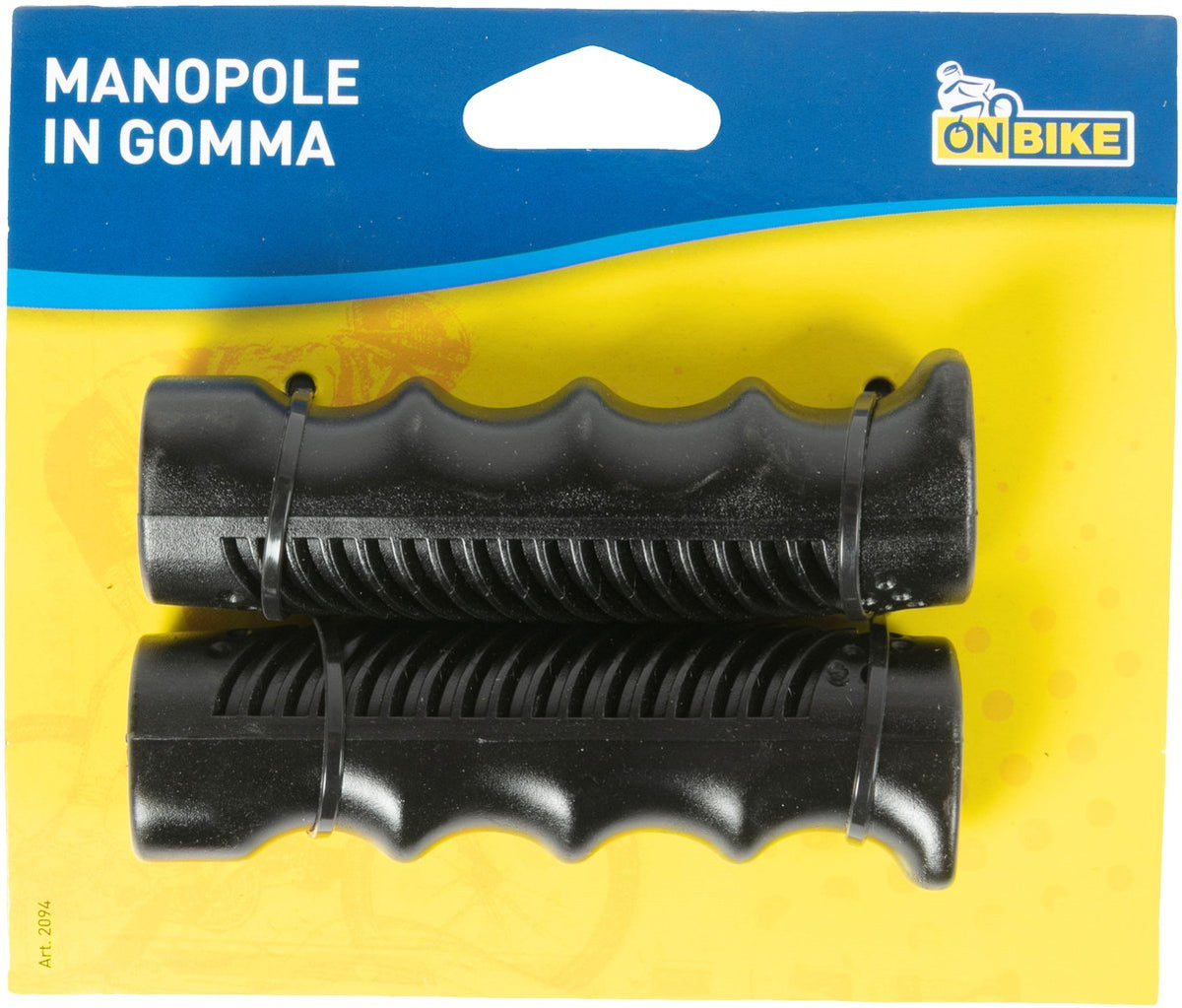 ON BIKE Manopole Universali Anatomiche In Gomma Per Bici