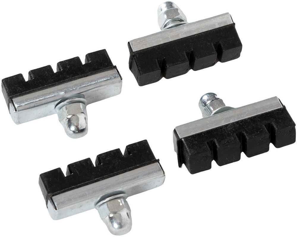 Pattini freni bici per city bike quattro pezzi 40mm